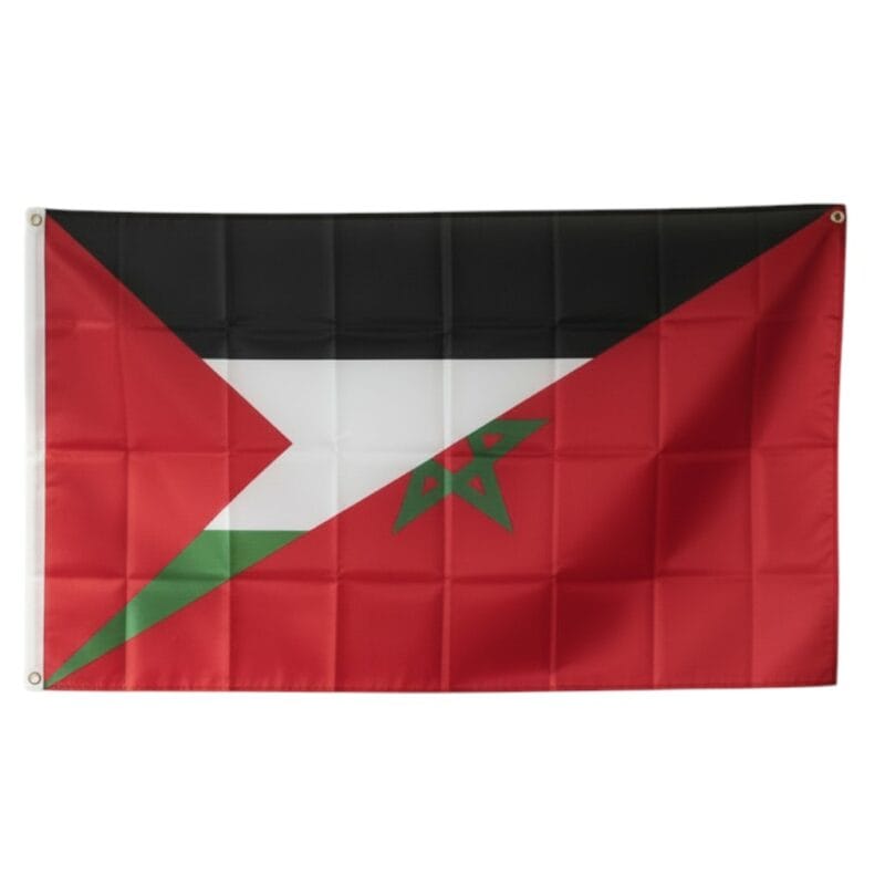 Drapeau Palestine Maroc