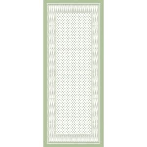 keffieh vert et blanc 2