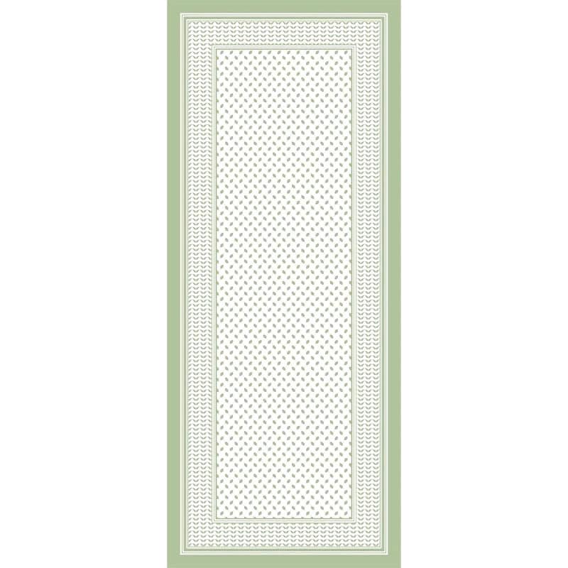 keffieh vert et blanc 2