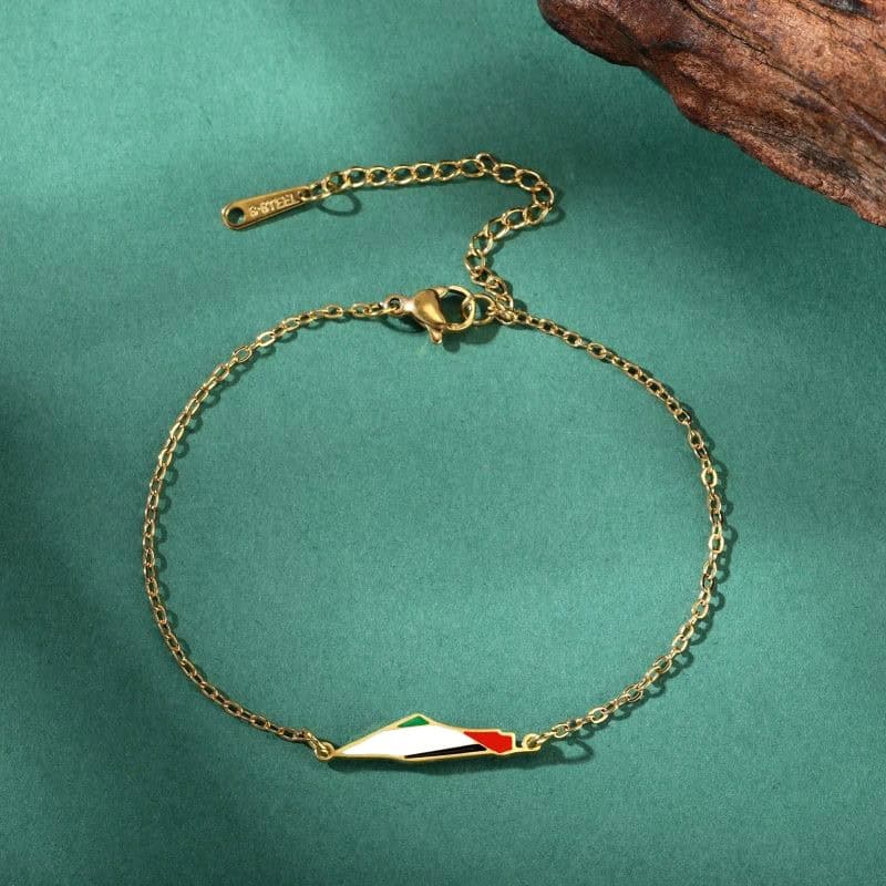 palestine map bracelet 5