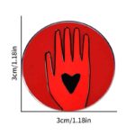 pins rouge palestine