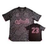 maillot palestine noir et rose