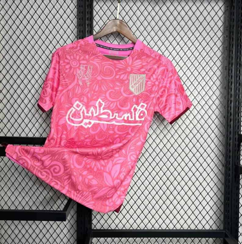 maillot palestine rose
