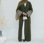 abaya keffieh 4