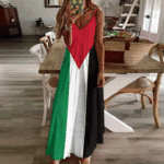 robe drapeau palestinien