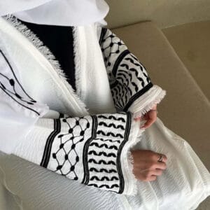 robe palestinienne blanche 2