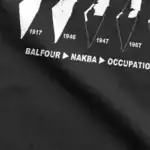 1917 1946 1947 1967 – T-shirts avec citations historiques de la Palestine, symbole de résistance et de solidarité, disponibles chez Boutique Palestine, spécialisée en vêtements engagés.