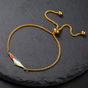 gold palestine bracelet