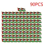 1. Épingles en forme de drapeaux palestiniens, lot de 90 pièces, décoration et souvenirs, boutique Palestine.