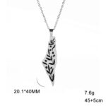 palestine necklace