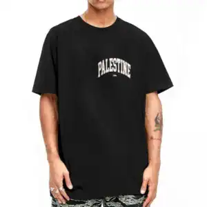 t shirt palestine col rond 15