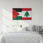 Drapeau Liban Palestine