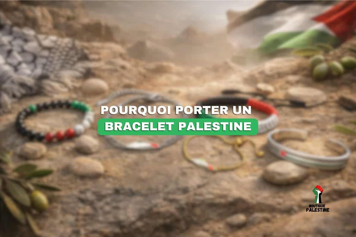 Pourquoi porter un bracelet Palestine aujourd’hui ?