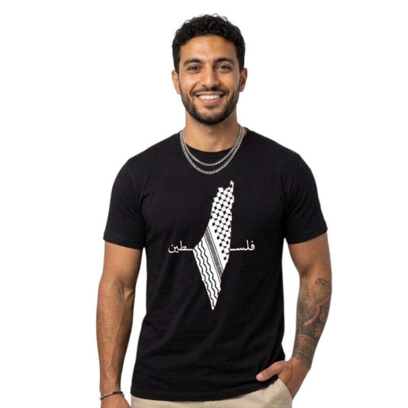 T-shirt Palestine homme