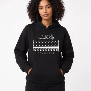 Hoodie Palestine – coloris noir