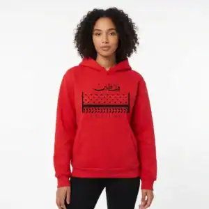 Hoodie Palestine – coloris rouge