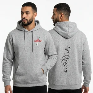 Pull Carte Palestine – coloris gris